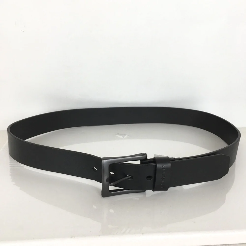 Carhartt Burnished Leather Box Buckle Belt- Black Men’s Size 40